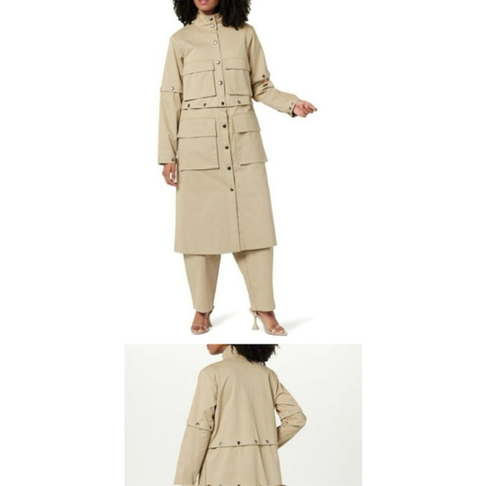 The Drop Convertible Coat xxl plus tan (short or long) - Picture 7 of 7